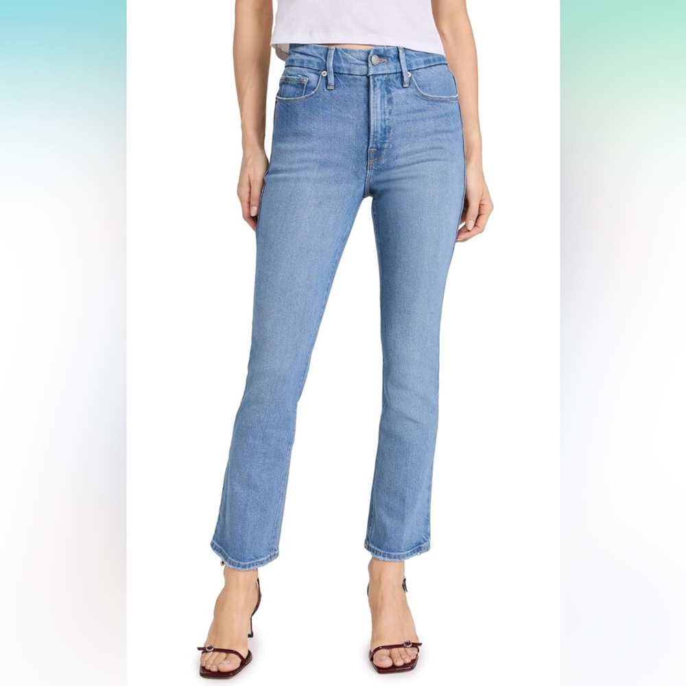 Good American Good Legs Straight jeans
